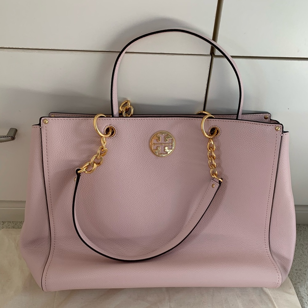 Blush Pink Tory Burch Tote